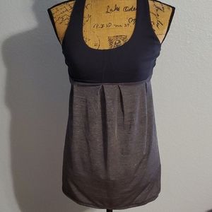 Tank drawstring hem